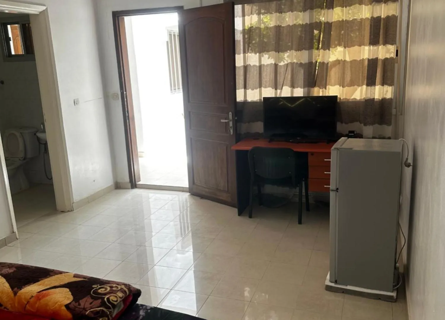 Chambre Toilette Dans Un Villa Dakar Senegal